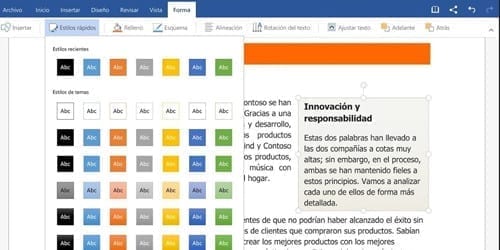 Microsoft Office 365 Word edición