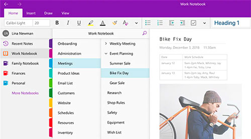 Microsoft Office 365 OneNote